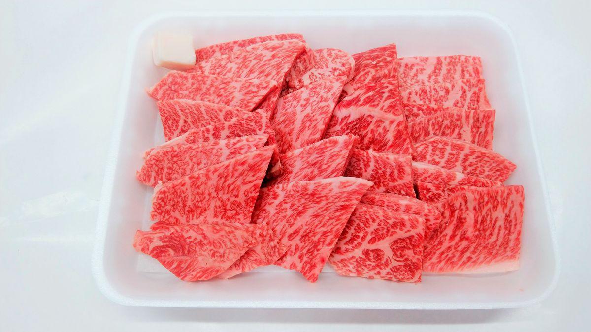 9-1 特選黒毛和牛　カルビ・モモ(焼き肉用) 500g入り